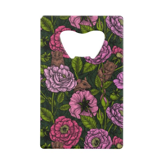 The mice party creditkaart flessenopener (Voorkant)