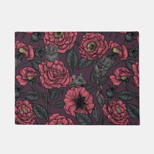 The mice party deurmat (Voorkant)