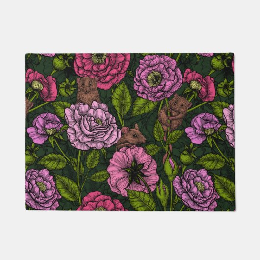 The mice party deurmat (Voorkant)