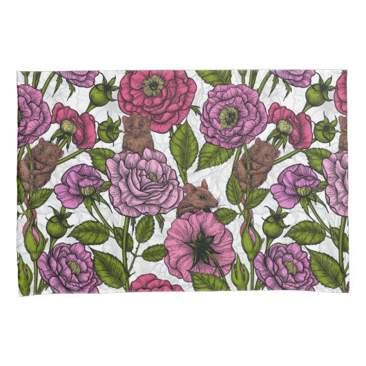 The mice party kussensloop (Voorkant-Rechts)