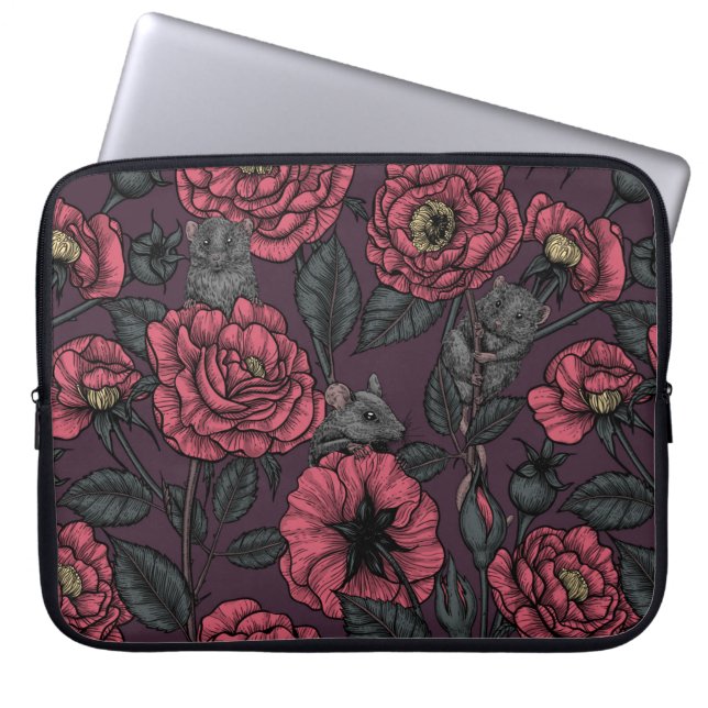 The mice party laptop sleeve (Voorkant)