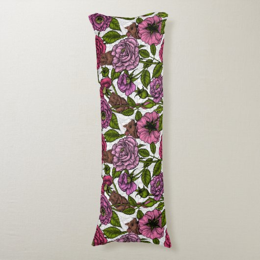 The mice party lichaamskussen (Voorkant Verticaal)