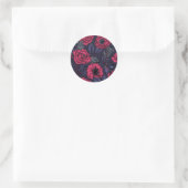 The mice party ronde sticker (Tas)