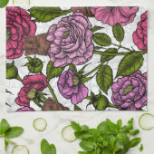 The mice party theedoek (Gevouwen)