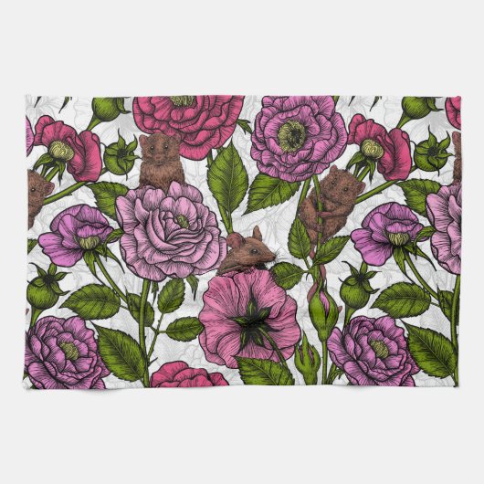 The mice party theedoek (Horizontaal)