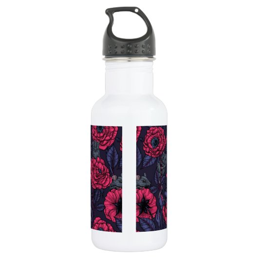 The mice party waterfles (Achterkant)