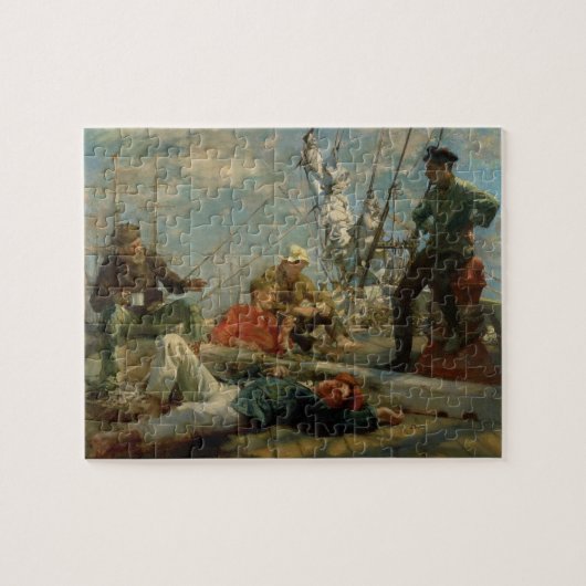 The Midday Rest (Sailors Yarning), 1906 (olie op c Legpuzzel (Horizontaal)