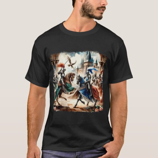 The middle ages t-shirt (Voorkant)