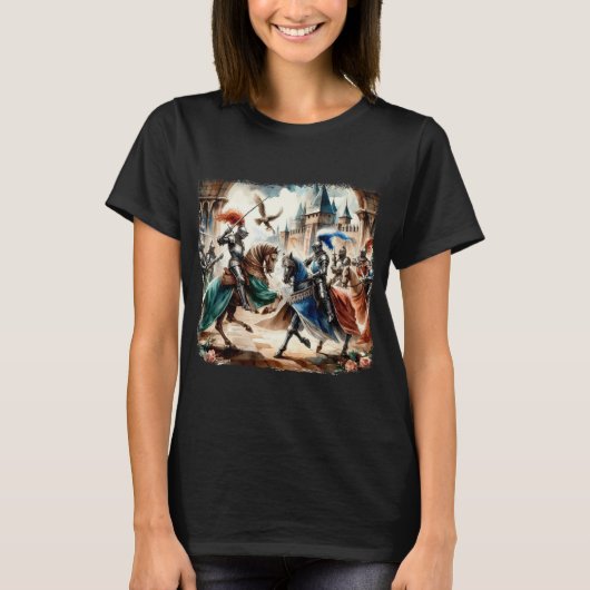 The middle ages t-shirt (Voorkant)