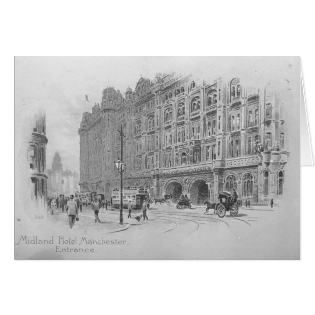 The Midland Hotel, Manchester, c.1910 (Voorkant Horizontaal)