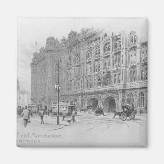 The Midland Hotel, Manchester, c.1910 Magneet (Voorkant)