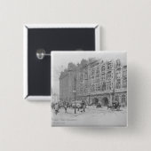 The Midland Hotel, Manchester, c.1910 Vierkante Button 5,1 Cm (Voorkant /achterkant)