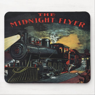 The Midnight Flyer Train Mousepad Muismat