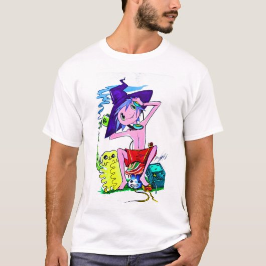 The midnight ghospel art t-shirt (Voorkant)
