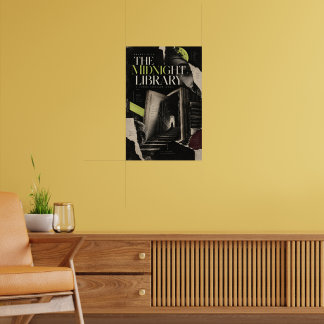 The Midnight Library – gothic editorial helden Poster