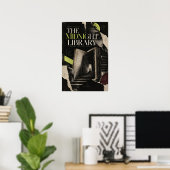 The Midnight Library – gothic editorial helden Poster (Thuiskantoor)