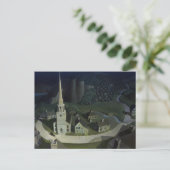 The Midnight Ride of Paul Revere, 1931 by Wood Briefkaart (Staand voorkant)