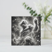  the mighty zeus feestdagenkaart (Staand voorkant)