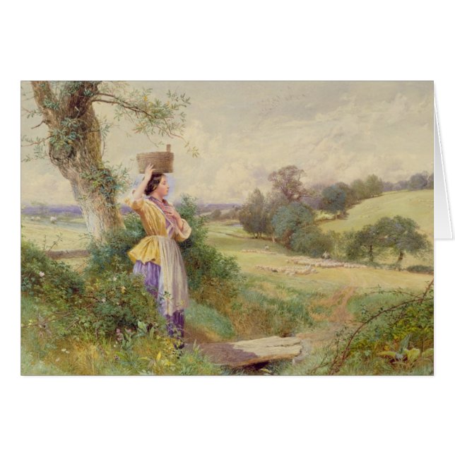 The Milkmaid, 1860 (Voorkant Horizontaal)