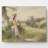 The Milkmaid, 1860 Fotoplaat (Voorkant)