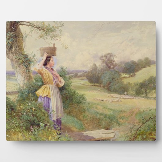 The Milkmaid, 1860 Fotoplaat (Voorkant)