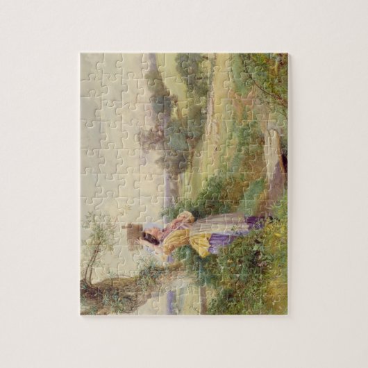 The Milkmaid, 1860 Legpuzzel (Verticaal)