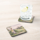 The Milkmaid, 1860 (m/c op papier) Bier Onderzetter (Rechterzijde)