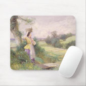 The Milkmaid, 1860 (m/c op papier) Muismat (Met muis)
