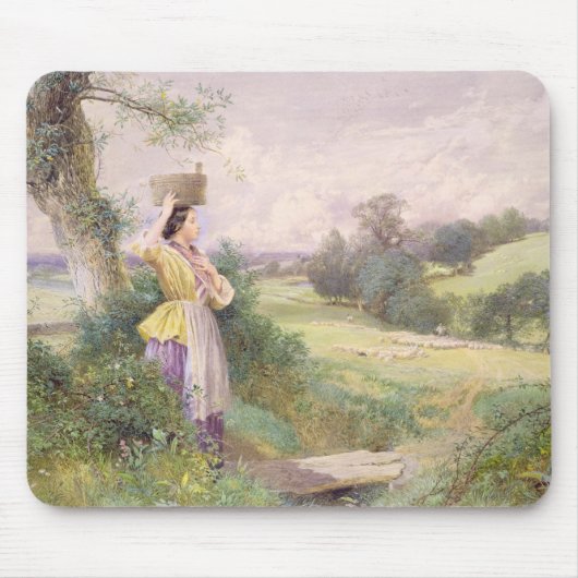 The Milkmaid, 1860 (m/c op papier) Muismat (Voorkant)