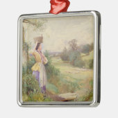 The Milkmaid, 1860 Metalen Ornament (Links)