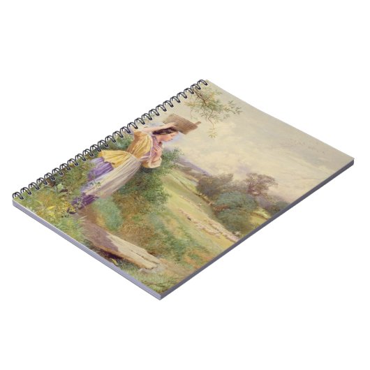 The Milkmaid, 1860 Notitieboek (Linkerzijde)