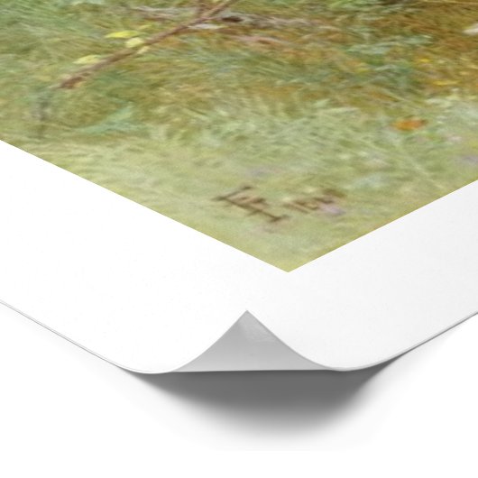 The Milkmaid, 1860 Poster (Hoek)