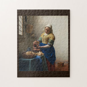 The Milkmaid by Johannes Vermeer, c. 1660 Legpuzzel