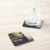 The Milkmaid, c.1658-60 (olie op canvas) Bier Onderzetter (Rechterzijde)