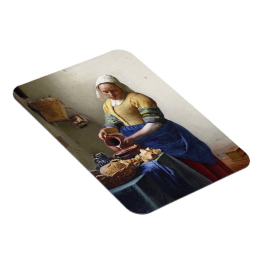 The Milkmaid, c.1658-60 (olie op canvas) Magneet (Rechterzijde)