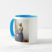 The Milkmaid, c.1658-60 (olie op canvas) Mok (Voorkant links)