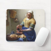 The Milkmaid, c.1658-60 (olie op canvas) Muismat (Met muis)