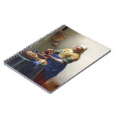 The Milkmaid, c.1658-60 (olie op canvas) Notitieboek (Linkerzijde)