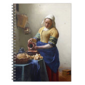The Milkmaid, c.1658-60 (olie op canvas) Notitieboek (Voorkant)