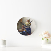 The Milkmaid, c.1658-60 (olie op canvas) Ronde Klok (Huis)