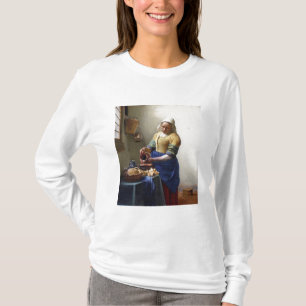 The Milkmaid, c.1658-60 (olie op canvas) T-shirt