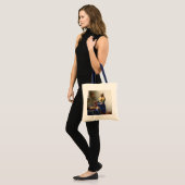 The Milkmaid, c.1658-60 (olie op canvas) Tote Bag (Voorkant (model))