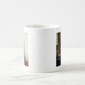 The Milkmaid, Custom gifts. Painting by Vermeer Koffiemok (Center)