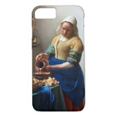 The Milkmaid, Johannes Vermeer, 1657-1658 Case-Mate iPhone Case (Achterkant)