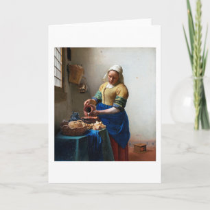 The Milkmaid, Johannes Vermeer, 1657-1658 Kaart