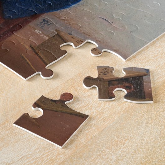 The Milkmaid, Johannes Vermeer, 1657-1658 Legpuzzel (Zijkant)