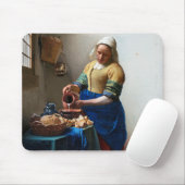 The Milkmaid, Johannes Vermeer, 1657-1658 Muismat (Met muis)