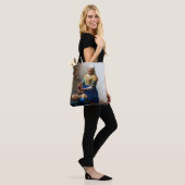The Milkmaid, Johannes Vermeer, 1657-1658 Tote Bag (Op model)