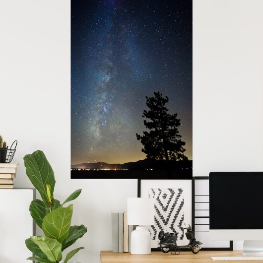 The Milky Way 1825 Poster (Thuiskantoor)