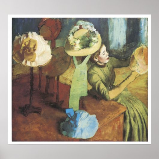 The Millinery Shop, 1882 Poster (Voorkant)